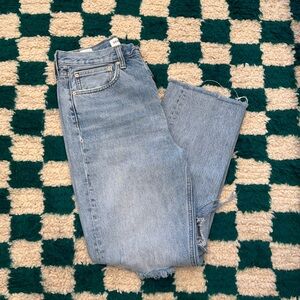 Aritzia Denim Forum Bonet High Rise Loose, Size 27